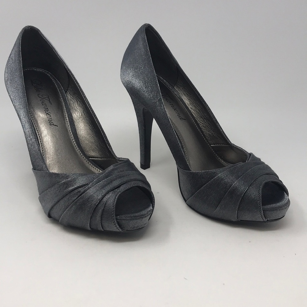 Lulu Townsend 3” Heels.    Shimmery Gray